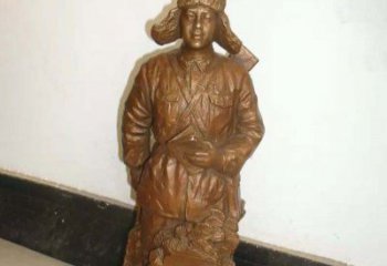 山东纪念雷锋的精美铜雕