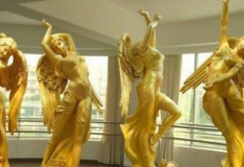 山东西方天使雕塑，精美绝伦