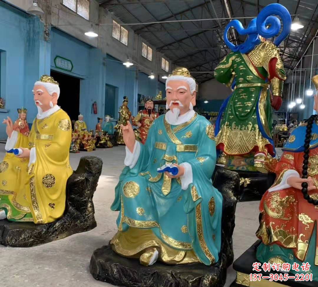 山东南斗北斗玻璃钢彩绘佛像雕塑