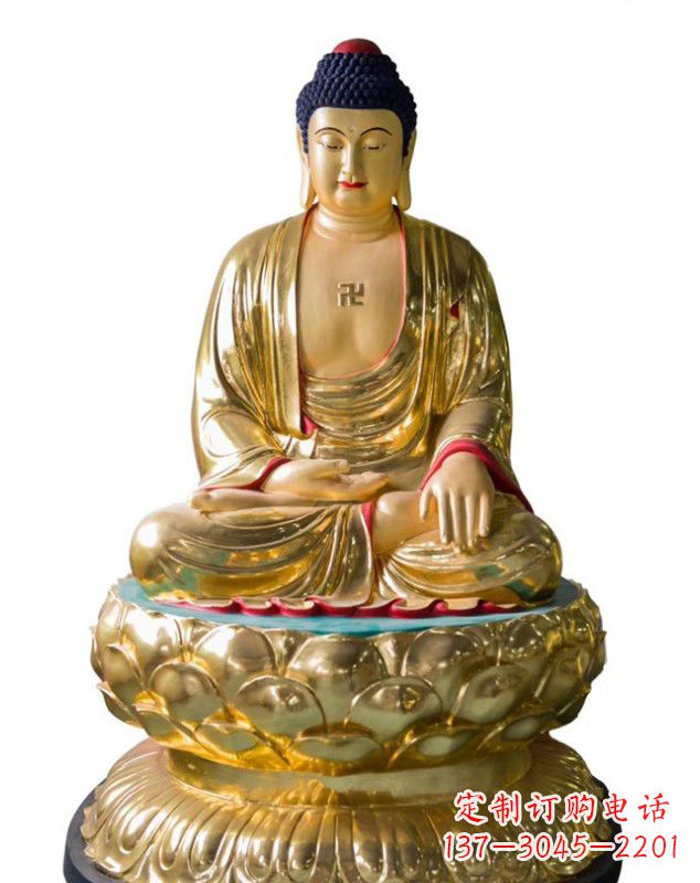 山东如来佛雕塑,神圣古朴艺术精品