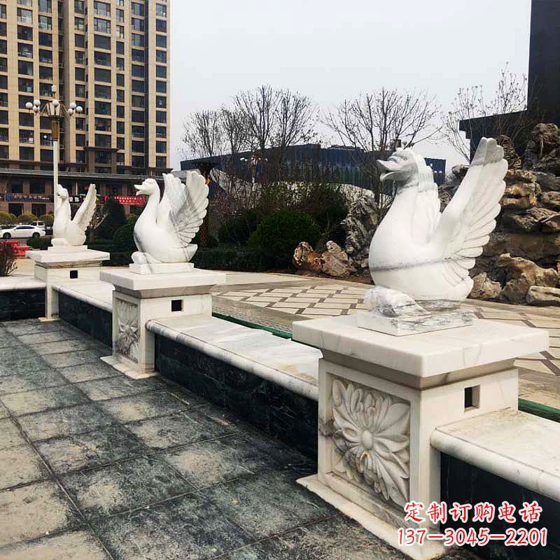 山东中领雕塑提供最高质量的天鹅雕塑定制服务。…