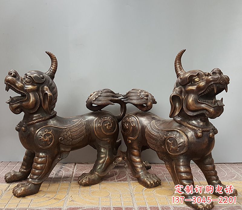 山东貔貅铜雕