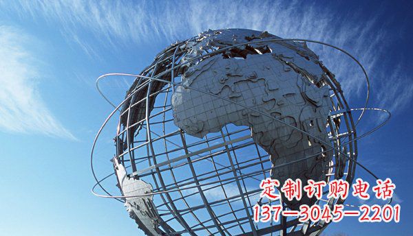 山东精致的不锈钢地球雕塑