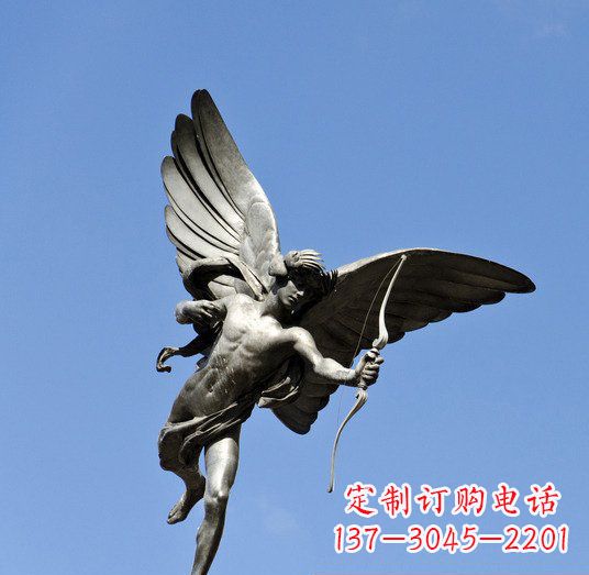 山东拥有传奇色彩的丘比特铜雕塑