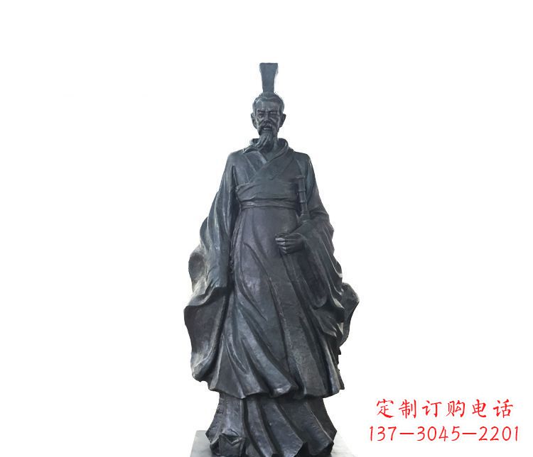 山东精美绝伦的屈原雕塑