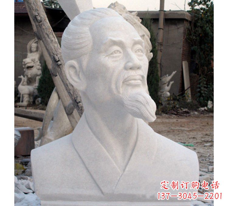 山东屈原石雕,中国古代领袖的荣耀展现