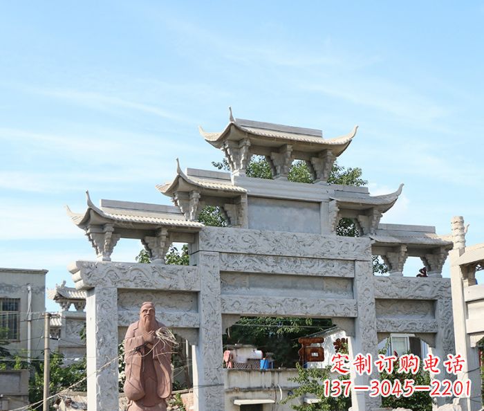 山东牌坊石雕,为您增添质感与智慧的魅力
