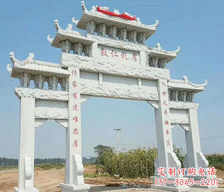 山东牌坊石雕,装点你的生活