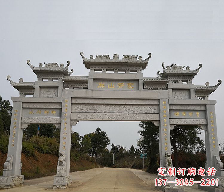 山东牌坊石雕—精美且经久不衰的传统艺术品