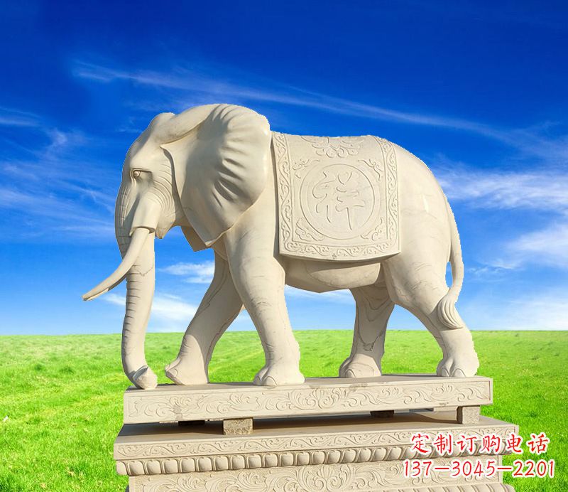 山东来自中领雕塑的精美大象雕塑