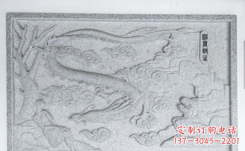 山东大理石龙雕塑,神有其形