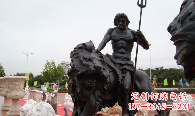 山东狮子座铜雕：狮子雕塑把你的星座进行升华