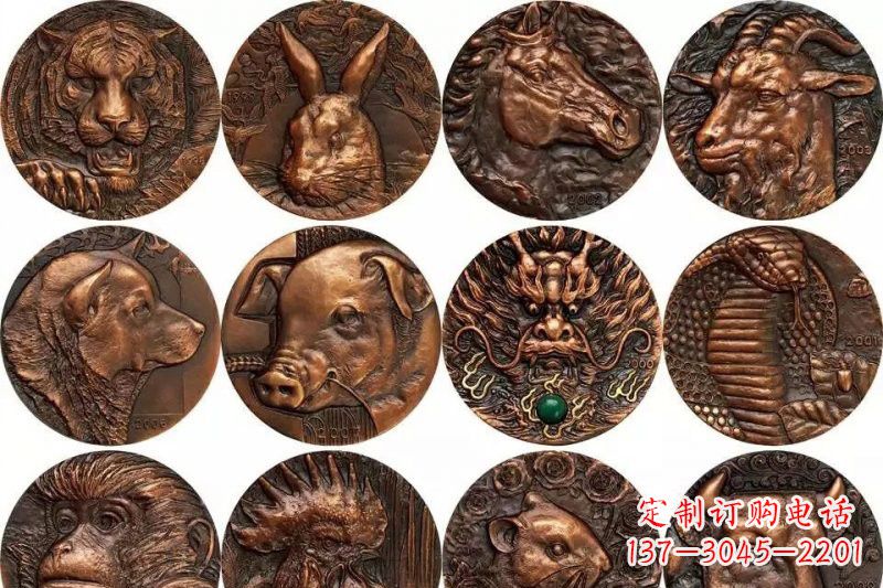 山东品质卓越的生肖铜浮雕