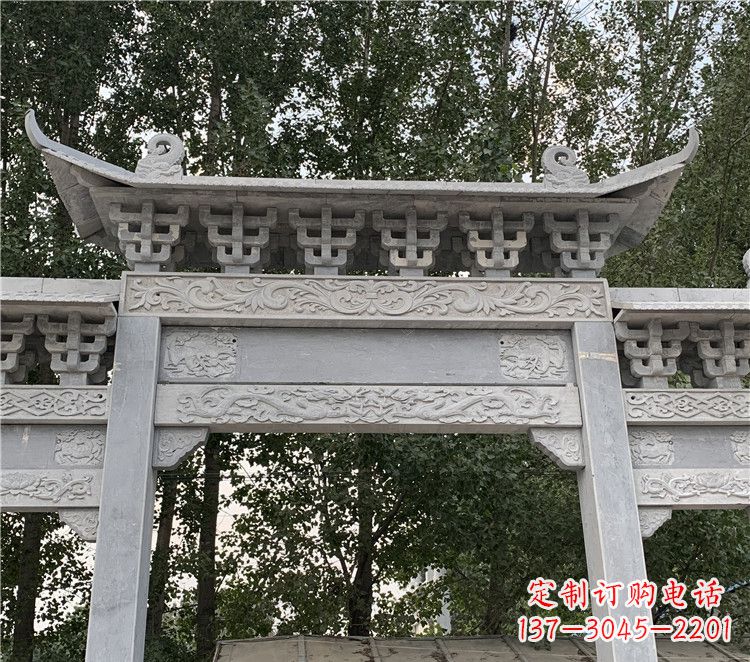 山东中领雕塑是一家专业从事石雕牌坊雕塑定制的…