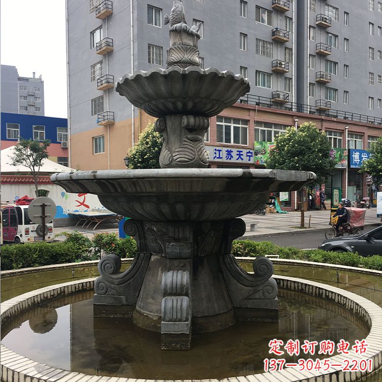 山东石材石雕喷泉:高品质的室外装饰艺术品