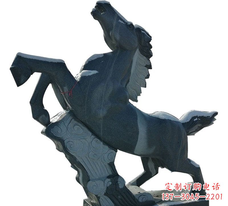 山东中领雕塑的高精度石质马雕塑,是由于其精美…