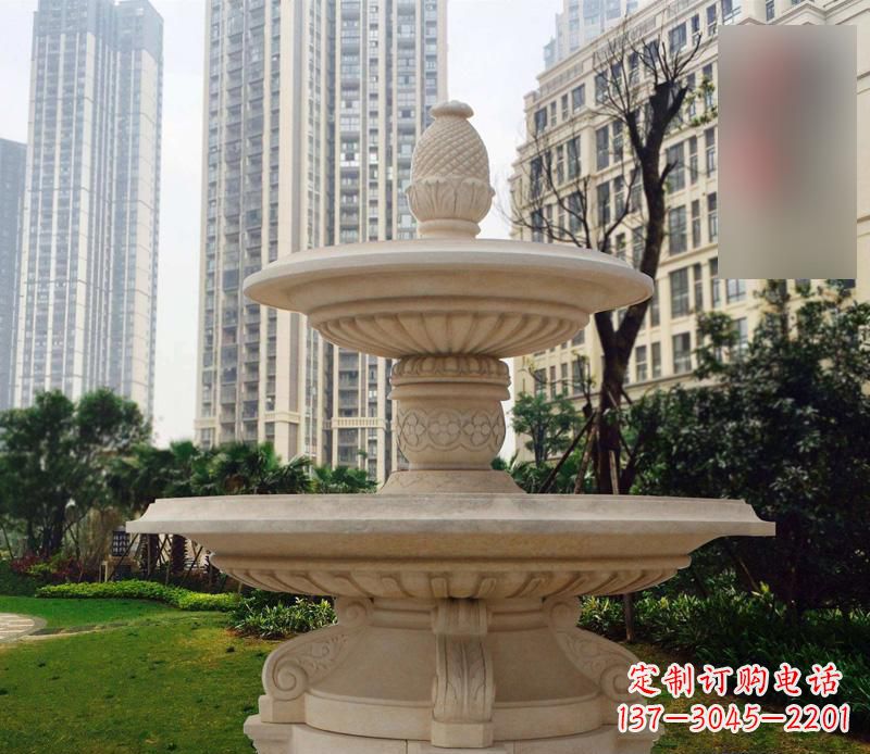 山东专业定制石雕喷泉雕塑