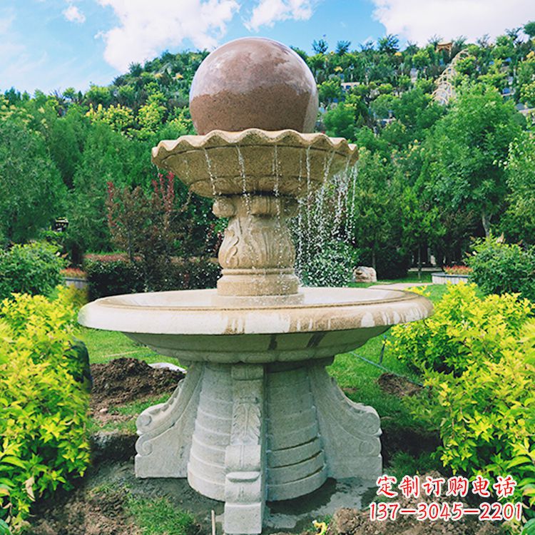 山东中领雕塑提供高品质的城市喷泉石雕雕塑,是…