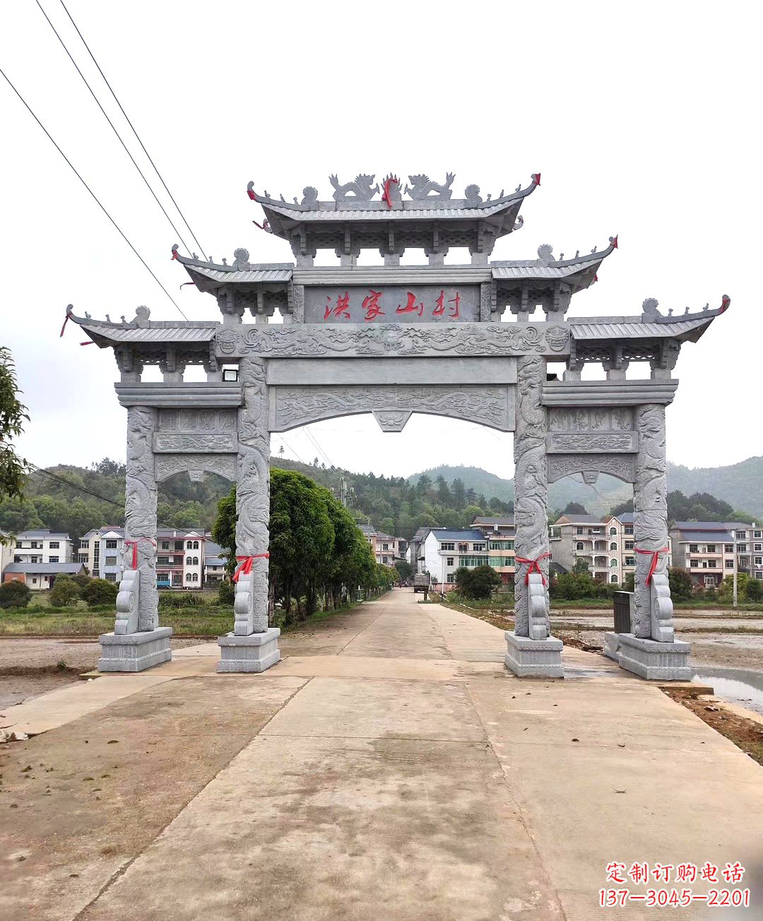 山东中领雕塑:专业的牌坊雕塑厂家