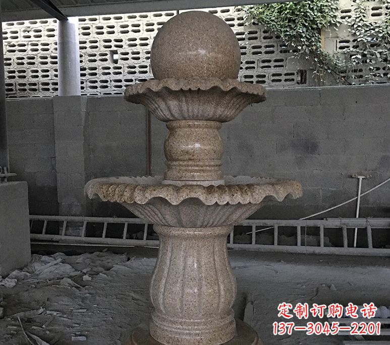 山东欣赏精美的石雕喷泉雕塑