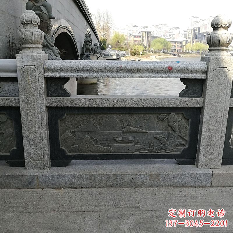 山东石栏板雕刻