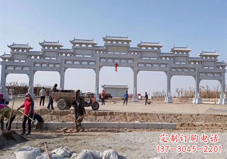 山东石牌坊九楼