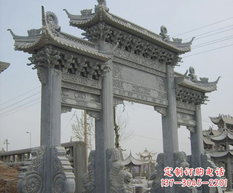 山东石牌坊与石牌楼