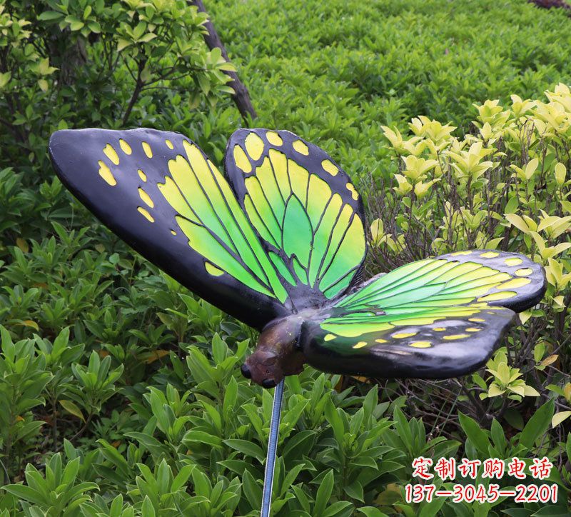 山东树脂仿真蝴蝶昆虫雕塑