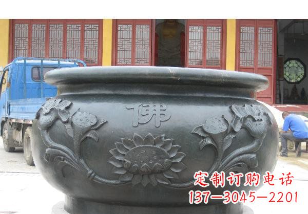 山东水缸寺庙铜雕 (2)