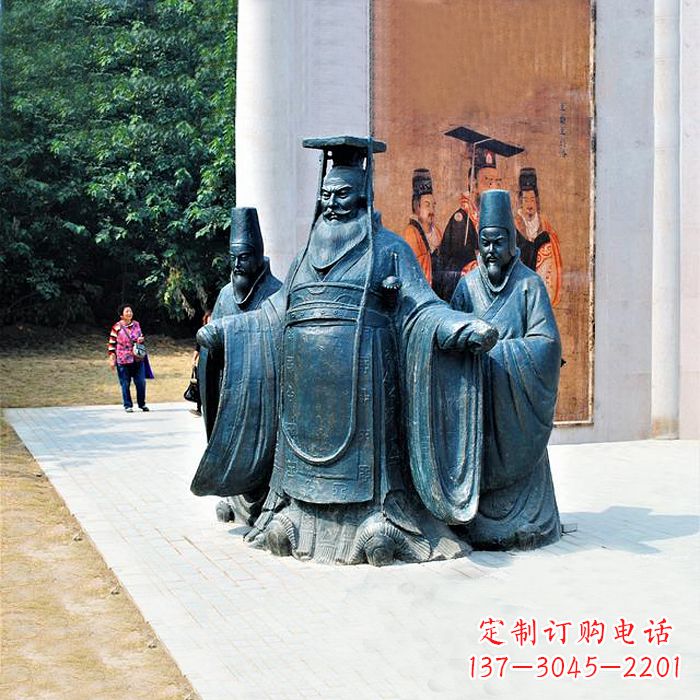 山东隋文帝杨坚景观雕塑