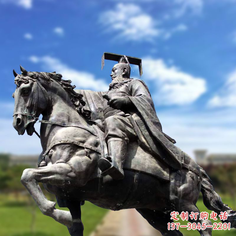 山东隋文帝骑马雕塑
