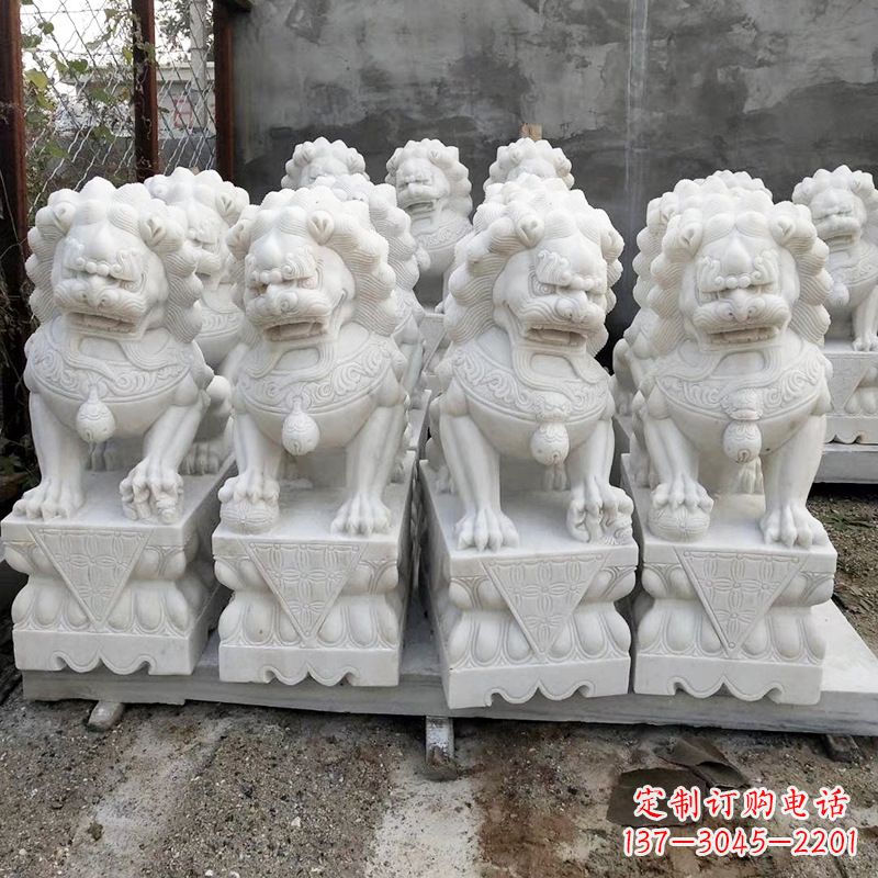 山东天安门狮子雕塑