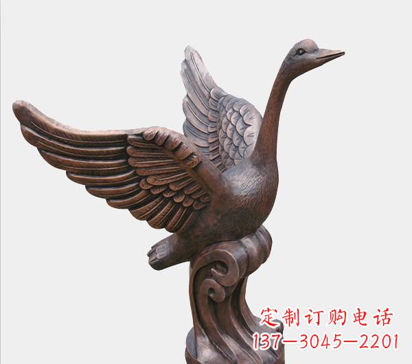 山东天鹅锻铜雕塑