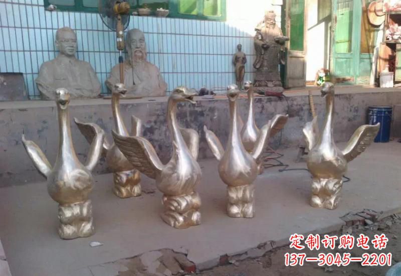 山东天鹅喷泉雕塑