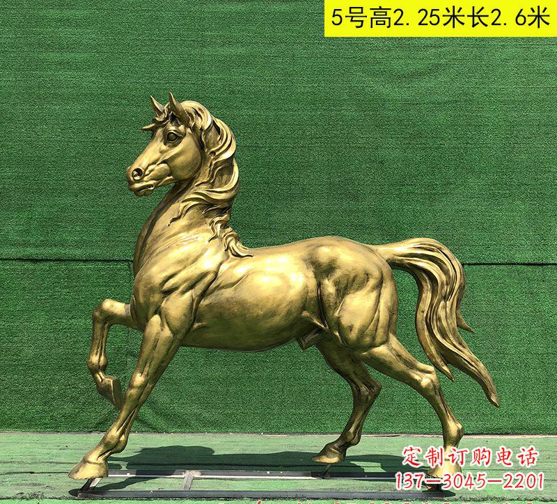 山东铜雕奔马雕塑222