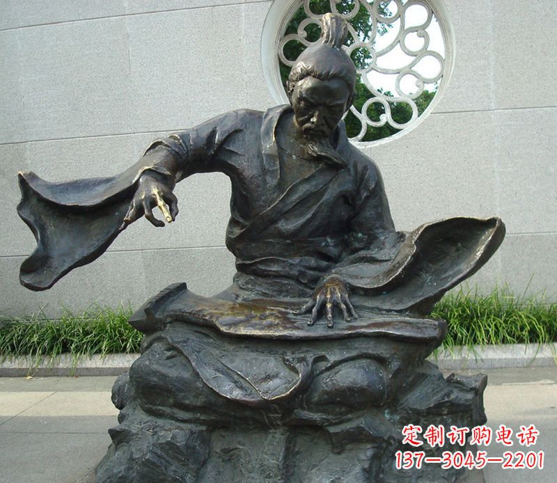 山东铜雕弹钢琴