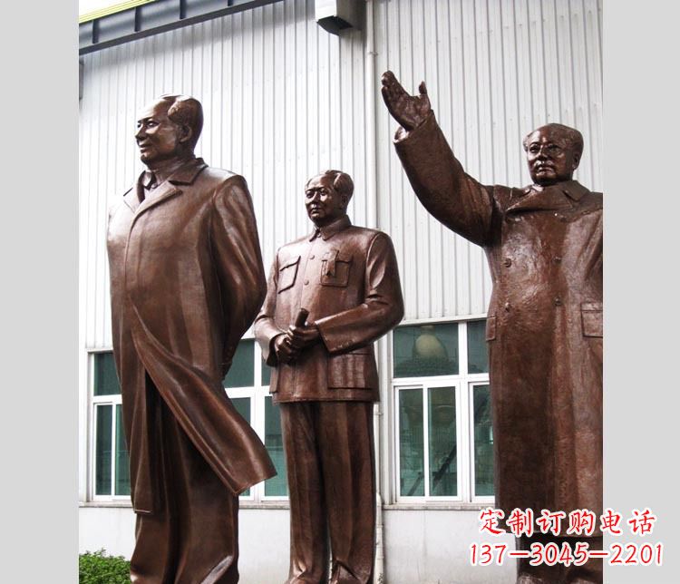 山东铜雕东方伟人雕塑