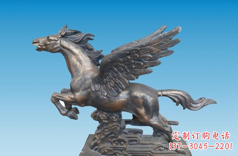 山东铜雕飞马222