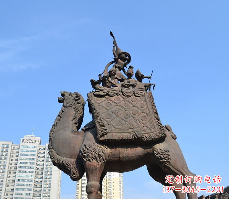 山东铜雕骆驼