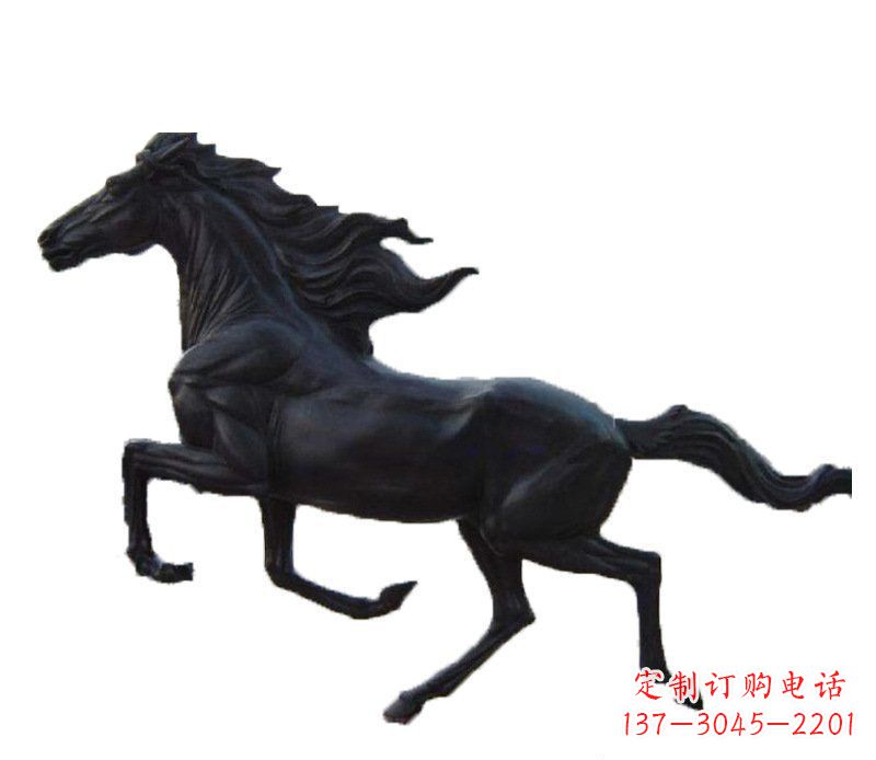 山东铜雕马公园动物雕塑摆件