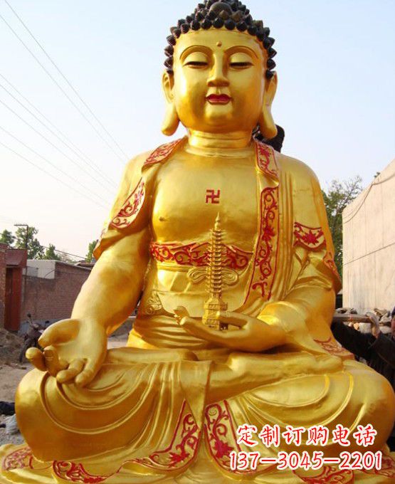 山东铜雕如来