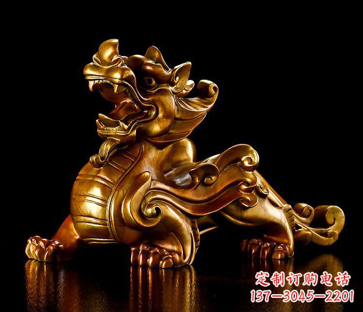 山东铜雕瑞兽貔貅
