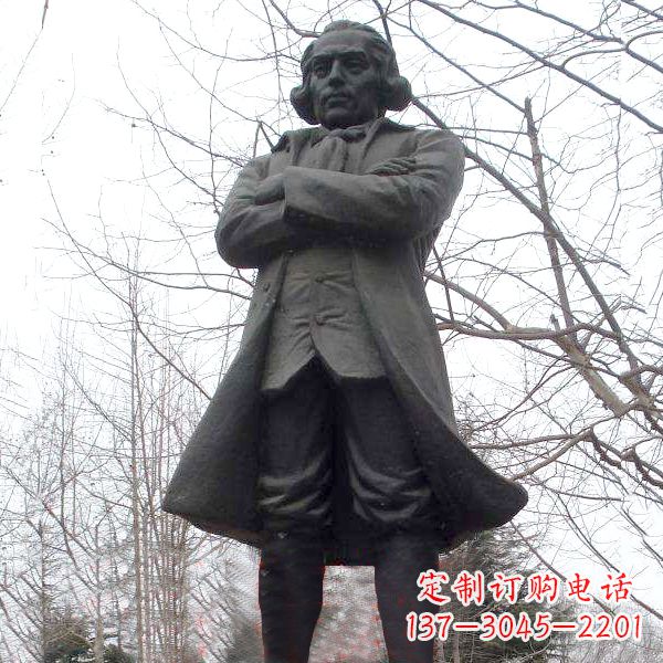 山东瓦特公园铜雕塑像