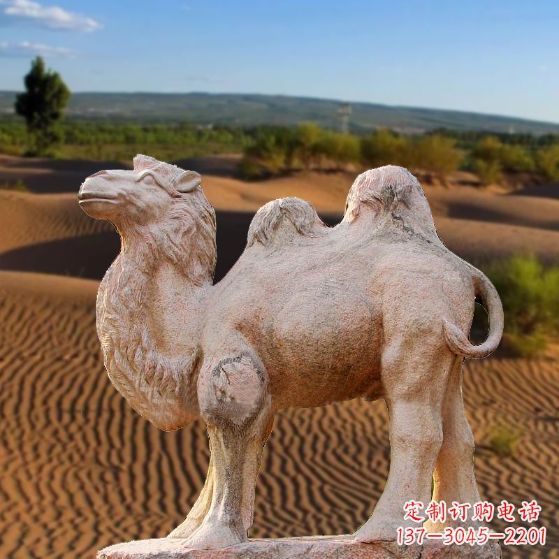 山东晚霞红大理石骆驼