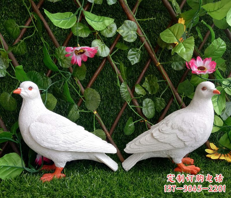 山东潍坊和平鸽灰姑娘雕塑