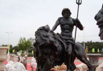山东狮子座铜雕：狮子雕塑把你的星座进行升华