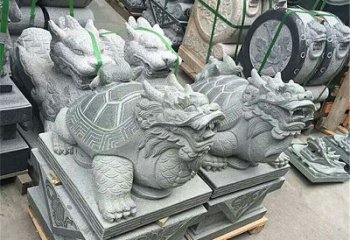 山东精美的乌龟石雕精品