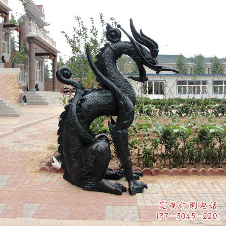 山东西方龙动物神兽雕塑