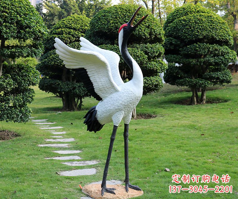 山东仙鹤金属雕塑
