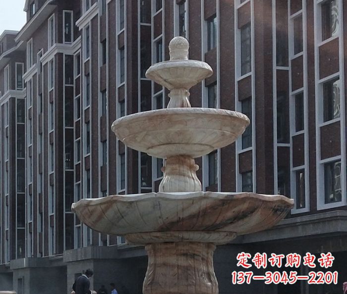 山东小区景观大型喷泉石雕 (6)